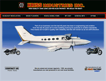 Tablet Screenshot of kriss.com